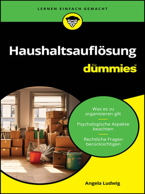 cover image of Haushaltsauflösung für Dummies